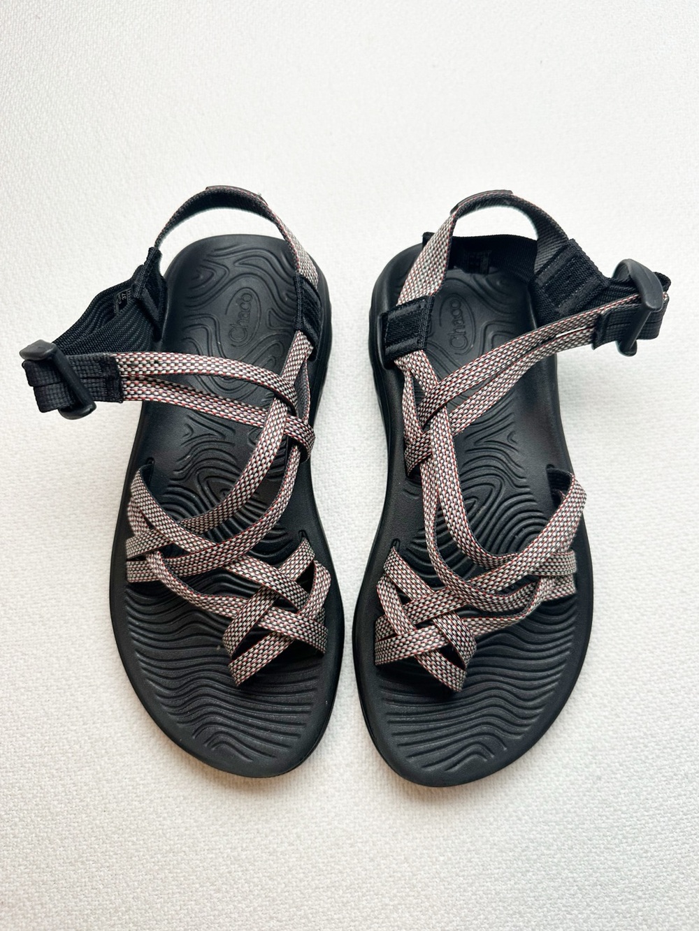 Chaco Sandals Nylon Upper Adjustable Size 6